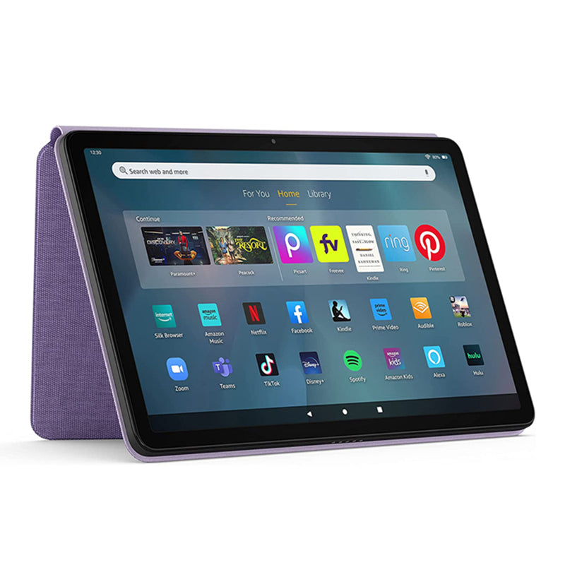 For Amazon Fire Max 11 Magnetic Tablet Case Shockproof PU Leather+PC Cover with Stand