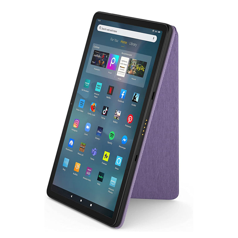 For Amazon Fire Max 11 Magnetic Tablet Case Shockproof PU Leather+PC Cover with Stand