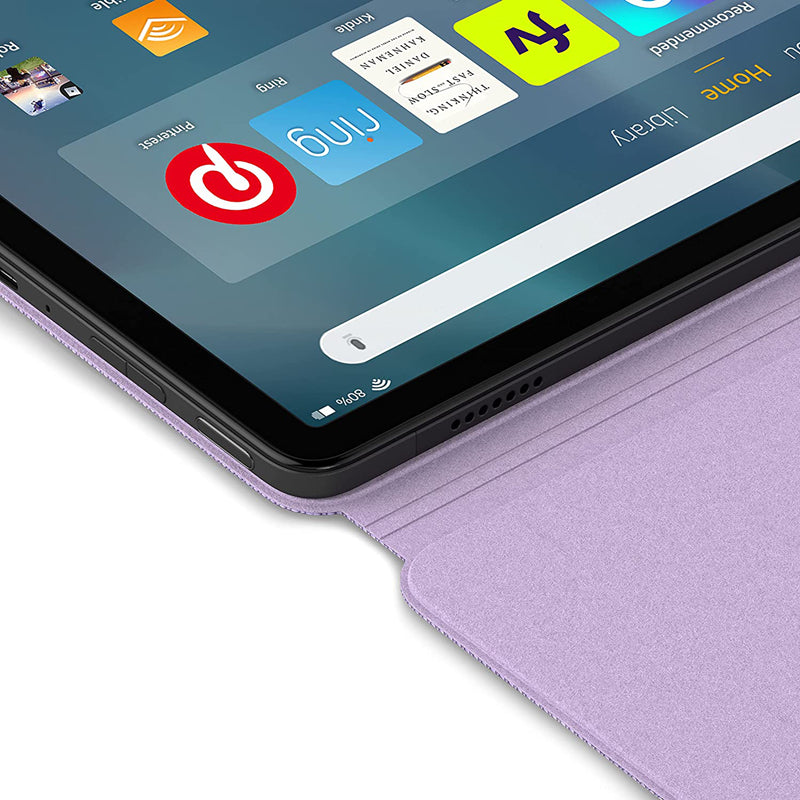 For Amazon Fire Max 11 Magnetic Tablet Case Shockproof PU Leather+PC Cover with Stand