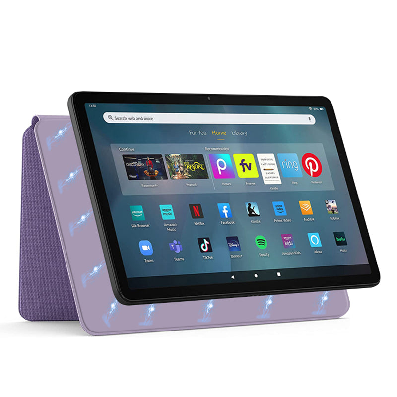 For Amazon Fire Max 11 Magnetic Tablet Case Shockproof PU Leather+PC Cover with Stand