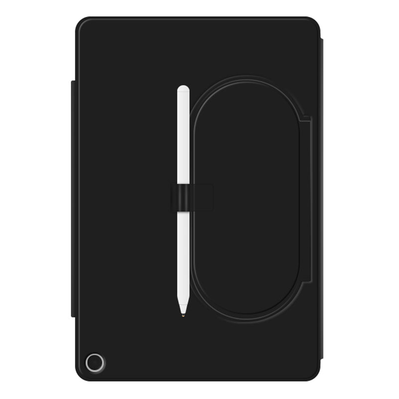 For Google Pixel Tablet Tri-fold Stand Cover PU Leather Magnetic Attachment Tablet Case