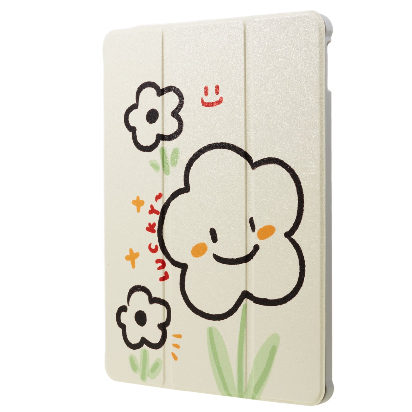 For iPad 10.2 (2021) / (2019) / (2020) / iPad Pro 10.5-inch (2017) Anti-Drop Tablet Case Pattern Printed Leather Cover with Pencil Slot