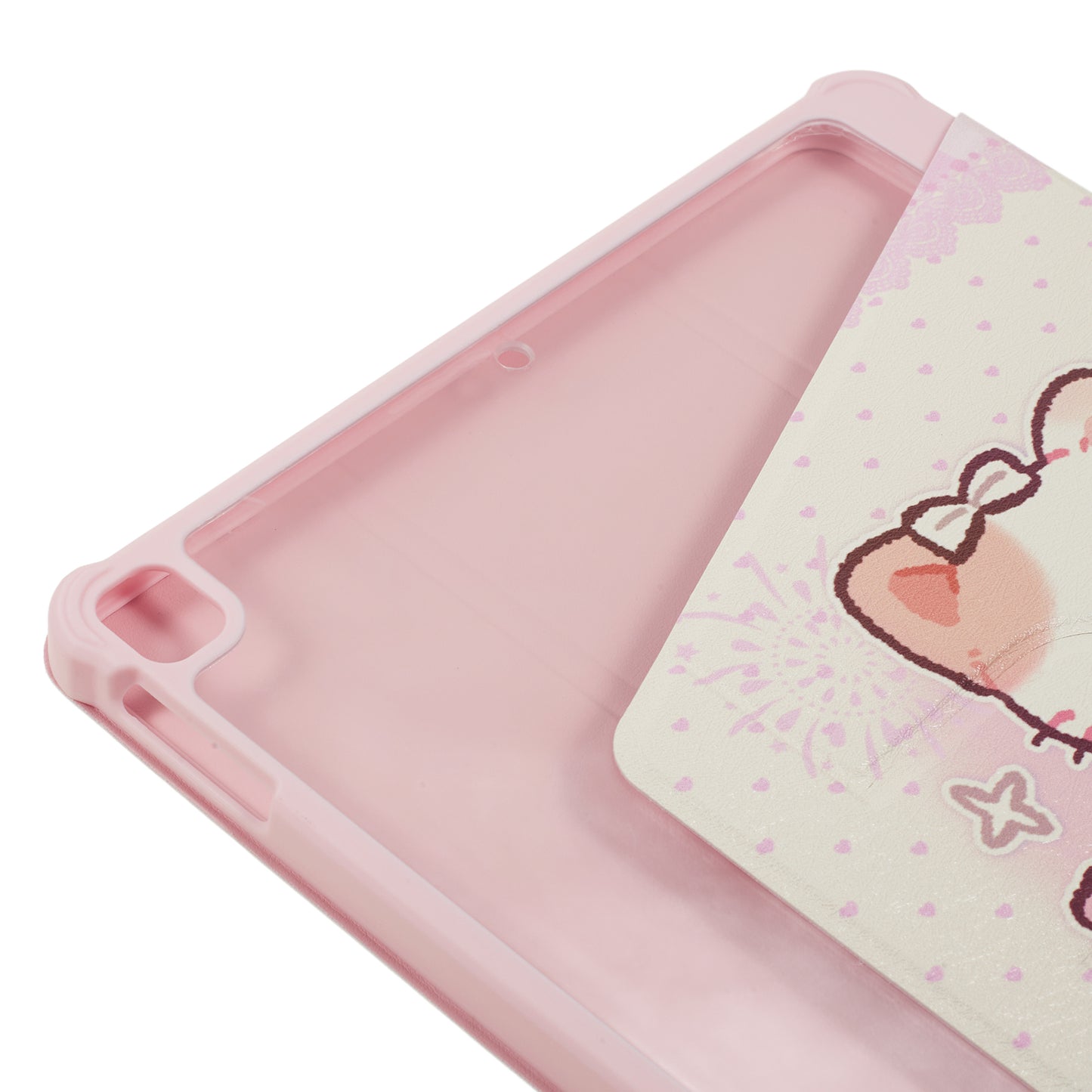 For iPad 10.2 (2021) / (2019) / (2020) / iPad Pro 10.5-inch (2017) Anti-Drop Tablet Case Pattern Printed Leather Cover with Pencil Slot
