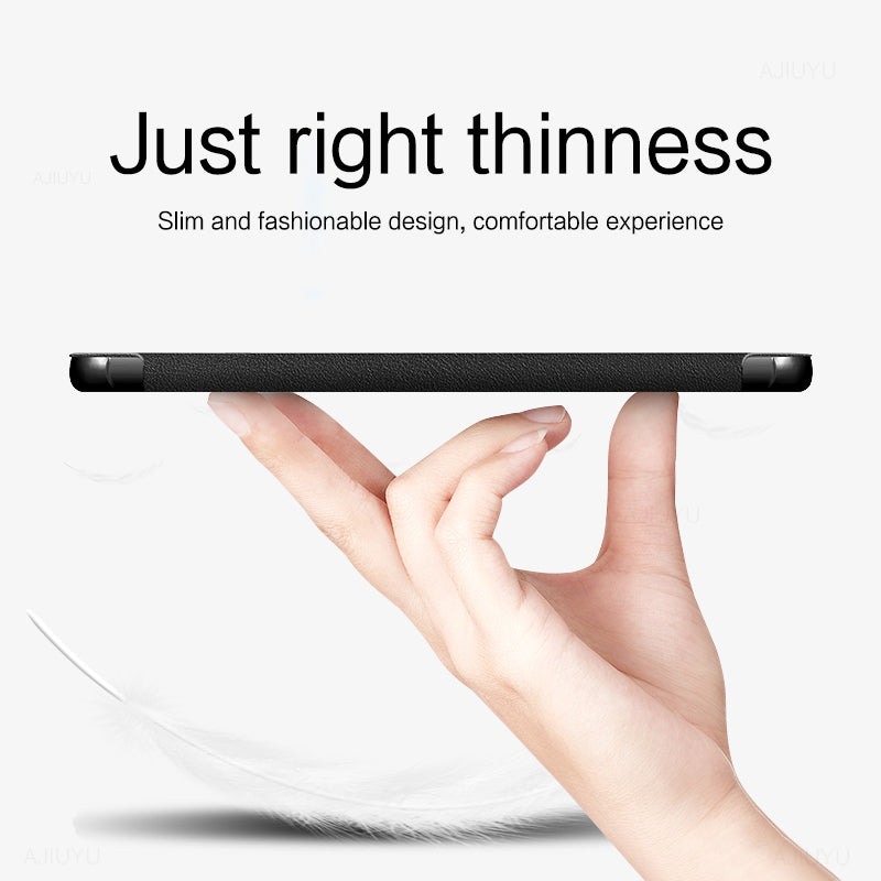 For Amazon Fire Max 11 Tri-fold Stand Tablet Case PU Leather Auto Wake / Sleep Full Body Protection Cover