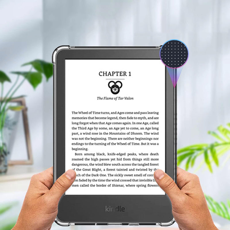 For Amazon Kindle Paperwhite 6 (2022) Anti-drop TPU Case Reinforced Corners Protective Cover