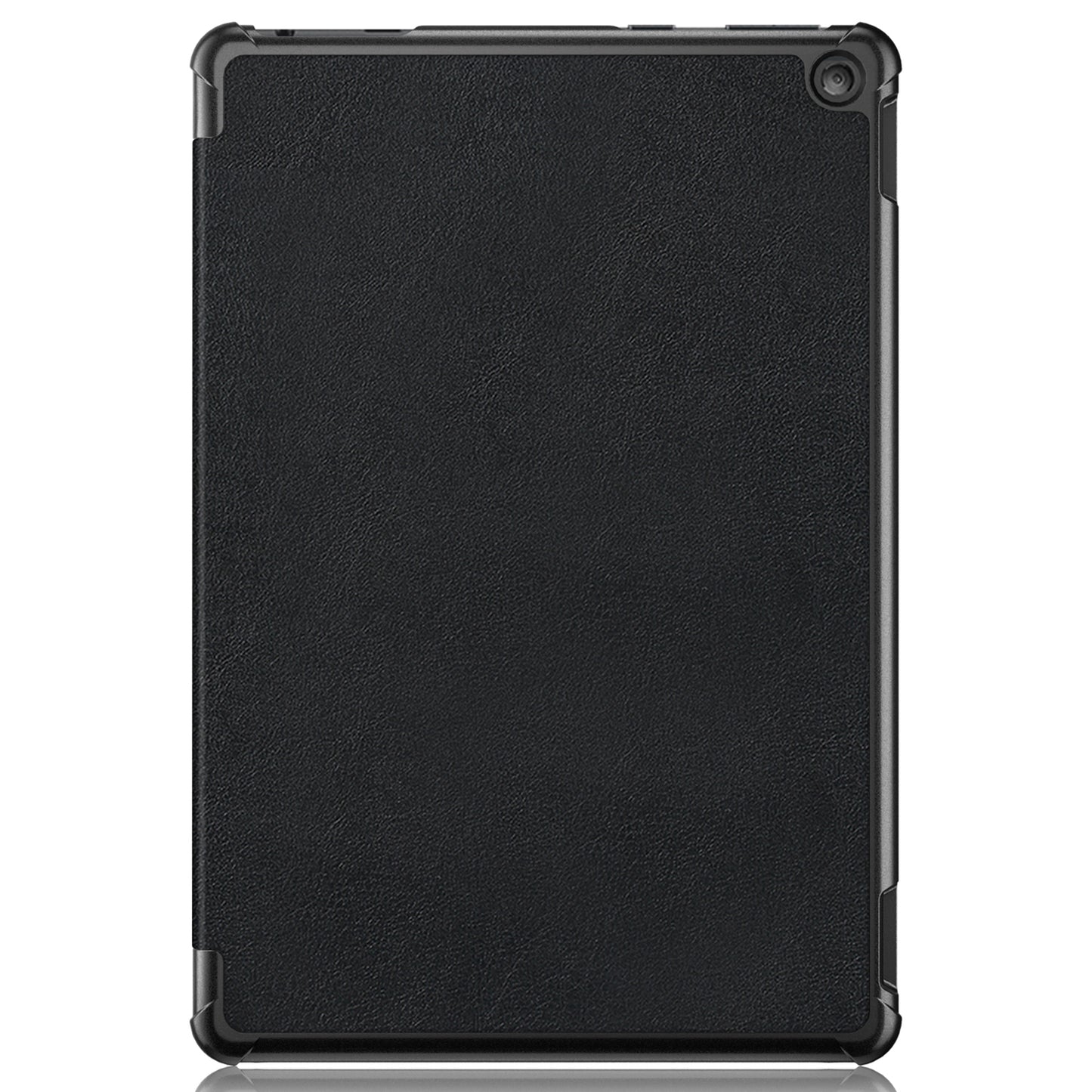 For Amazon Fire HD 10 (2023) Tri-Fold Stand Cover PU Leather Auto Wake / Sleep Smart Tablet Case