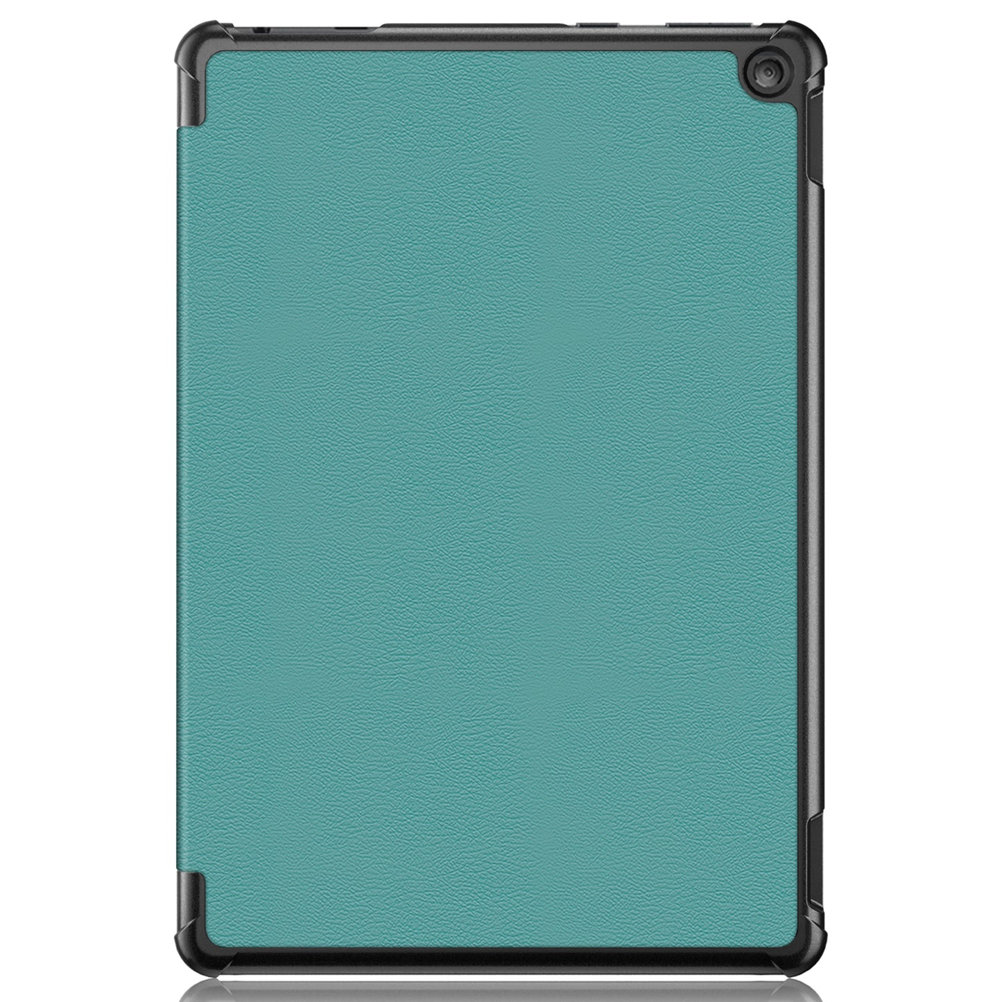 For Amazon Fire HD 10 (2023) Tri-Fold Stand Cover PU Leather Auto Wake / Sleep Smart Tablet Case