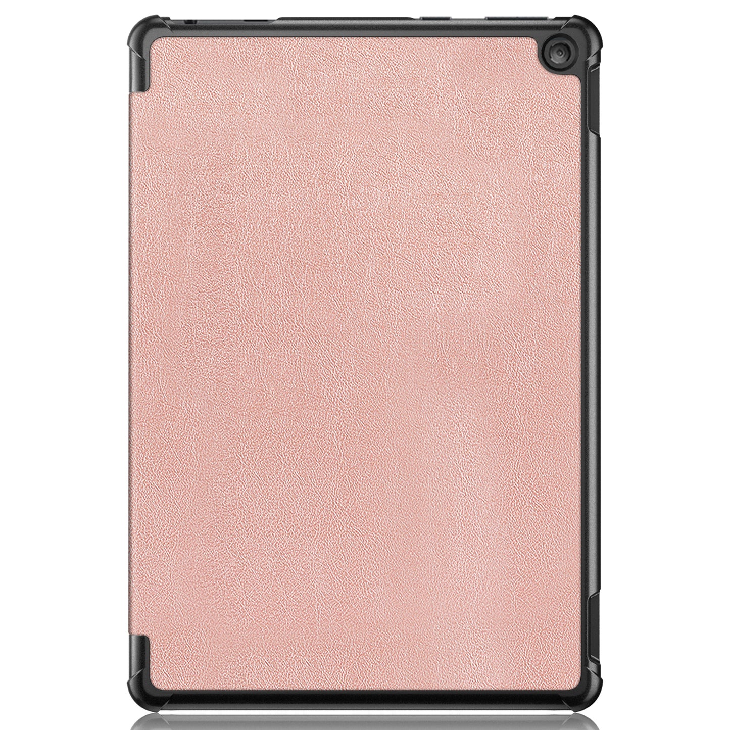 For Amazon Fire HD 10 (2023) Tri-Fold Stand Cover PU Leather Auto Wake / Sleep Smart Tablet Case
