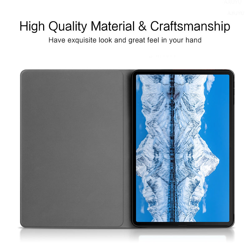 For Huawei Qingyun C7 Deer Pattern Tablet Case PU Leather + TPU Soft Grip Shockproof Stand Cover