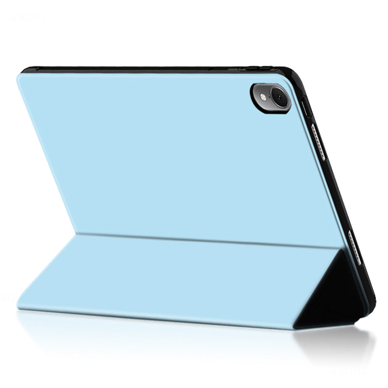 For Huawei Qingyun C7 Trifold Stand Tablet Case PU Leather Auto Sleep / Wake Smart Cover