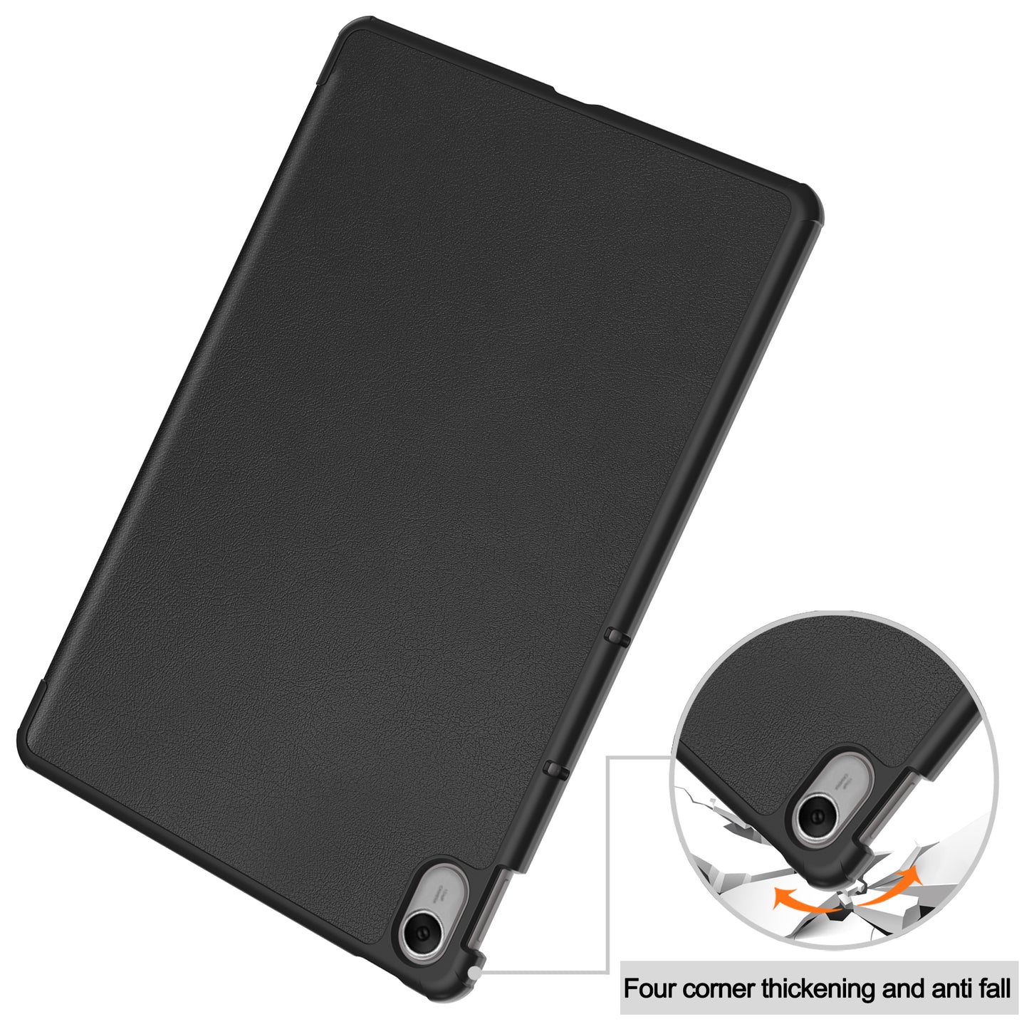 For Huawei MatePad 11.5 Tri-fold Stand Tablet Case Auto Wake / Sleep Tablet Leather Cover