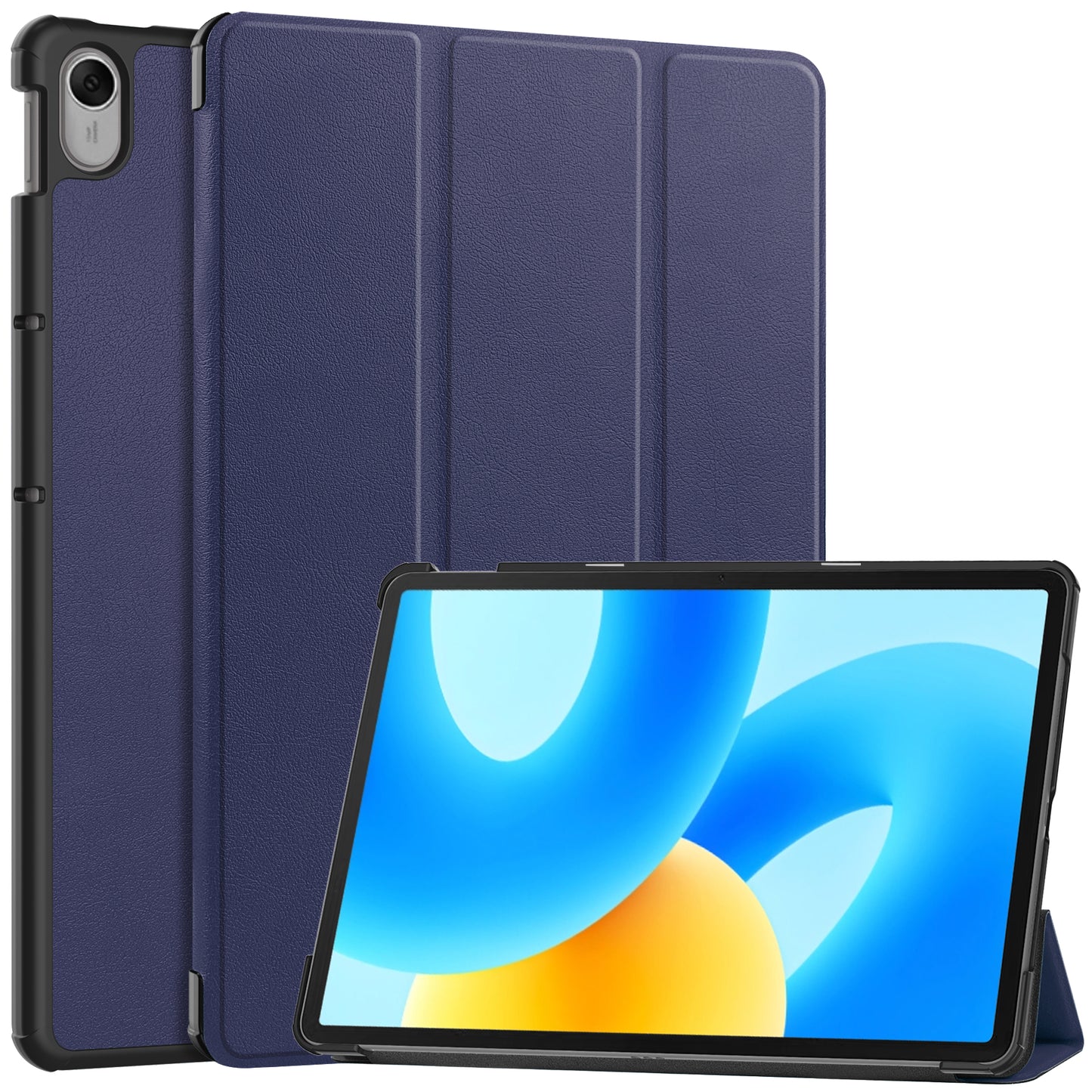 For Huawei MatePad 11.5 Tri-fold Stand Tablet Case Auto Wake / Sleep Tablet Leather Cover