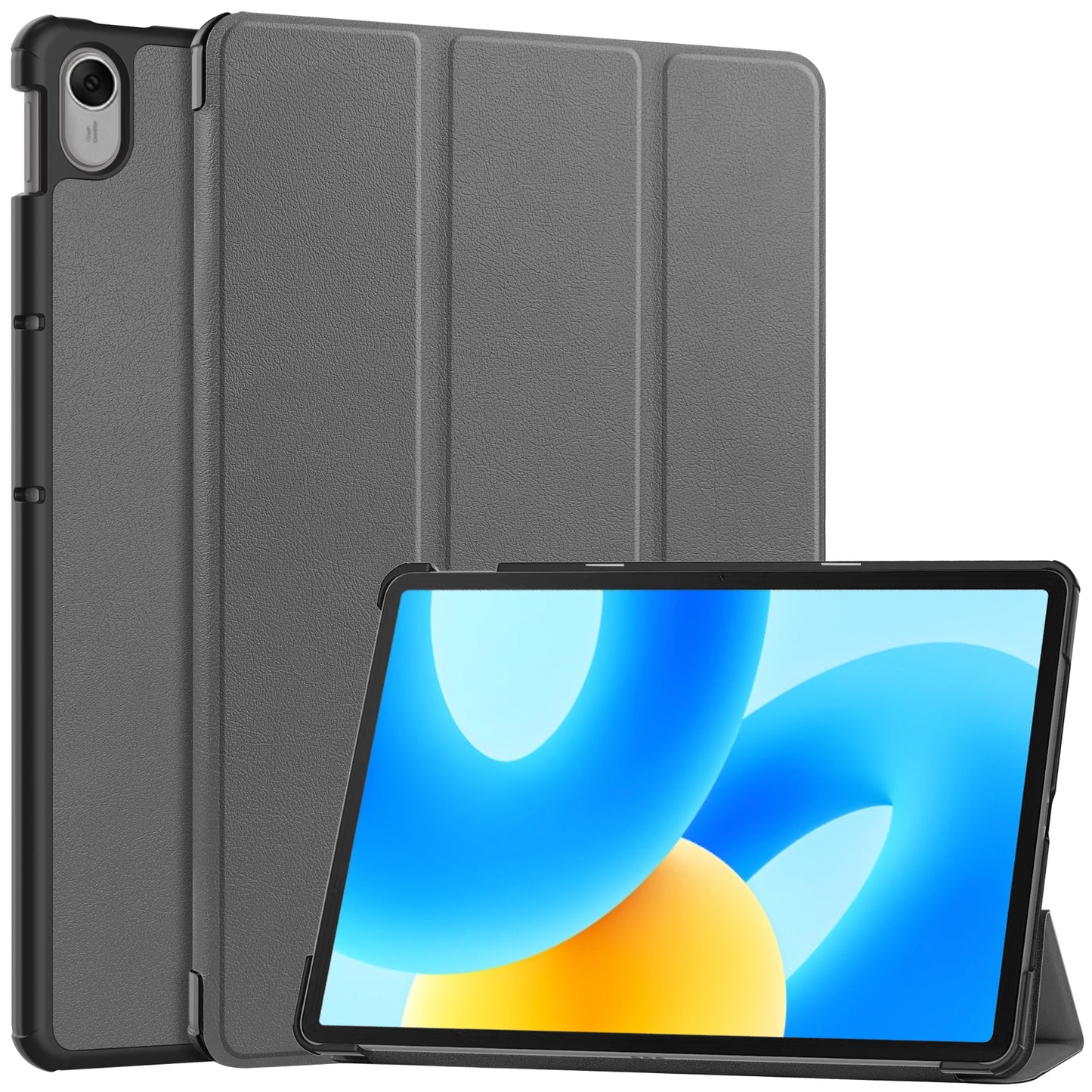 For Huawei MatePad 11.5 Tri-fold Stand Tablet Case Auto Wake / Sleep Tablet Leather Cover