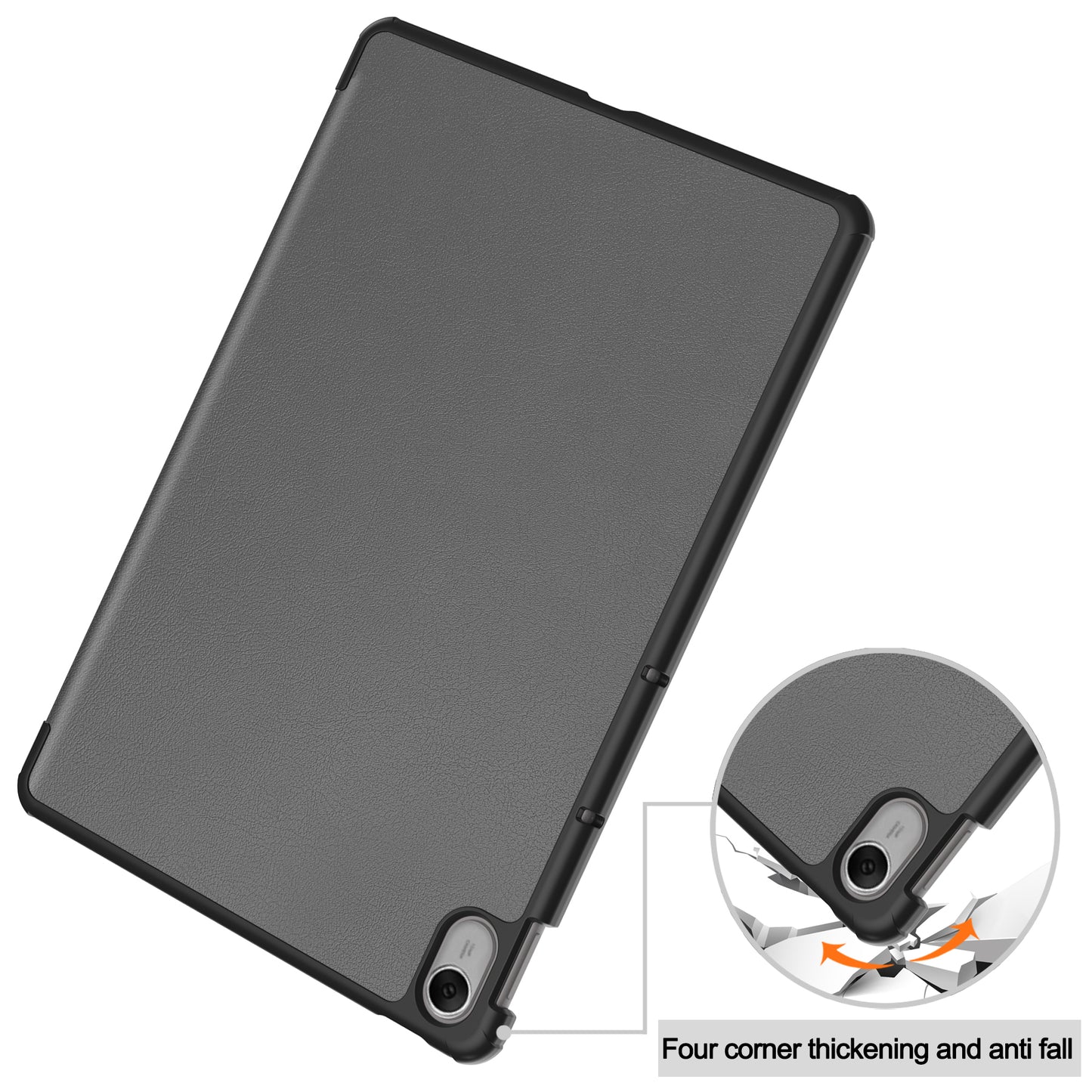 For Huawei MatePad 11.5 Tri-fold Stand Tablet Case Auto Wake / Sleep Tablet Leather Cover