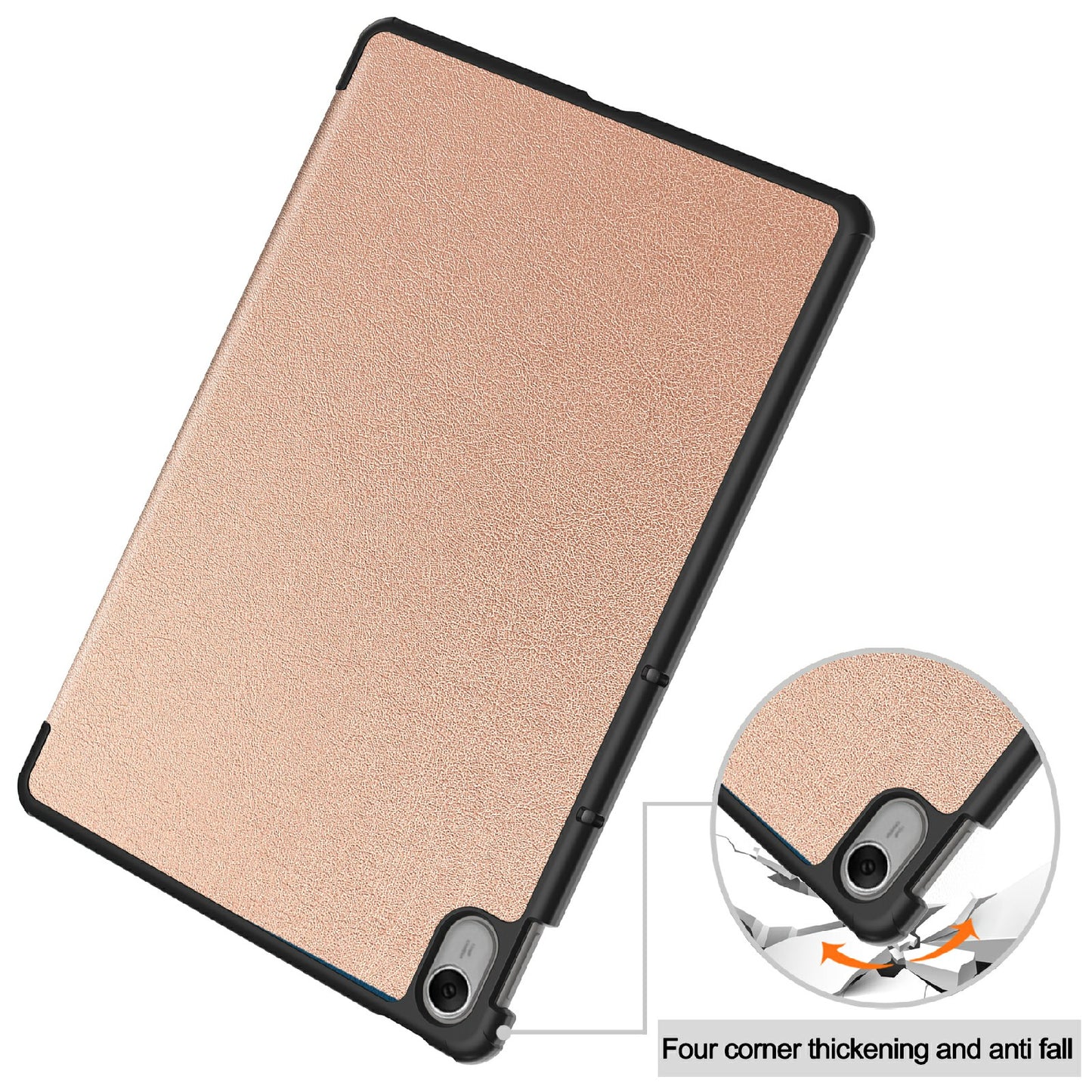 For Huawei MatePad 11.5 Tri-fold Stand Tablet Case Auto Wake / Sleep Tablet Leather Cover
