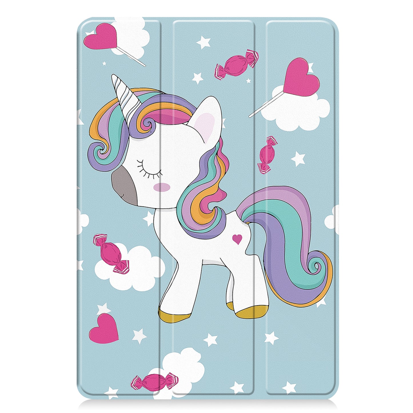 For Huawei MatePad 11.5 Tri-fold Stand Tablet Cover Pattern Printing PU Leather Tablet Case
