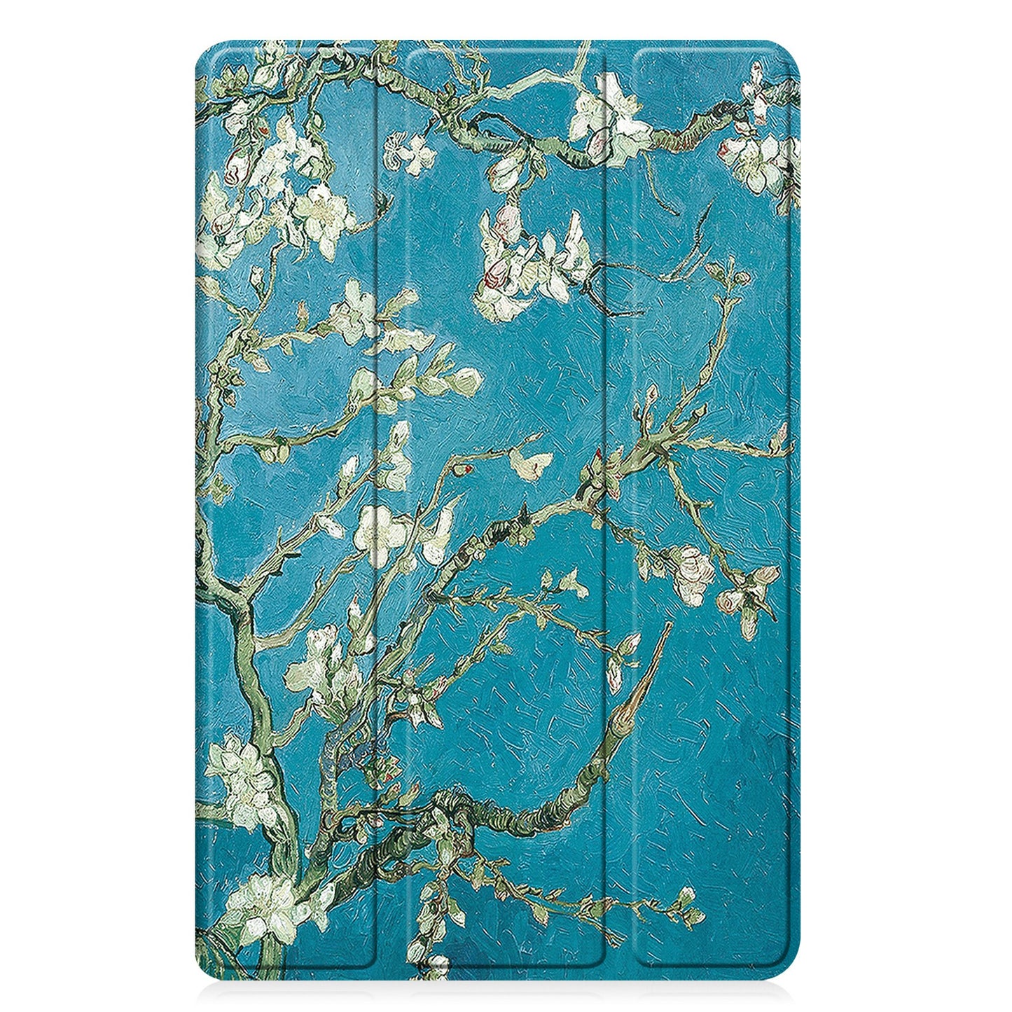 For Samsung Galaxy Tab A9+ Trifold Stand Tablet Case PU Leather Pattern Printing Smart Protective Cover