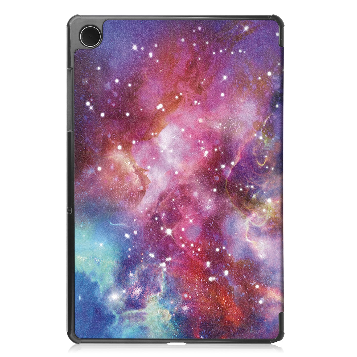For Samsung Galaxy Tab A9+ Trifold Stand Tablet Case PU Leather Pattern Printing Smart Protective Cover