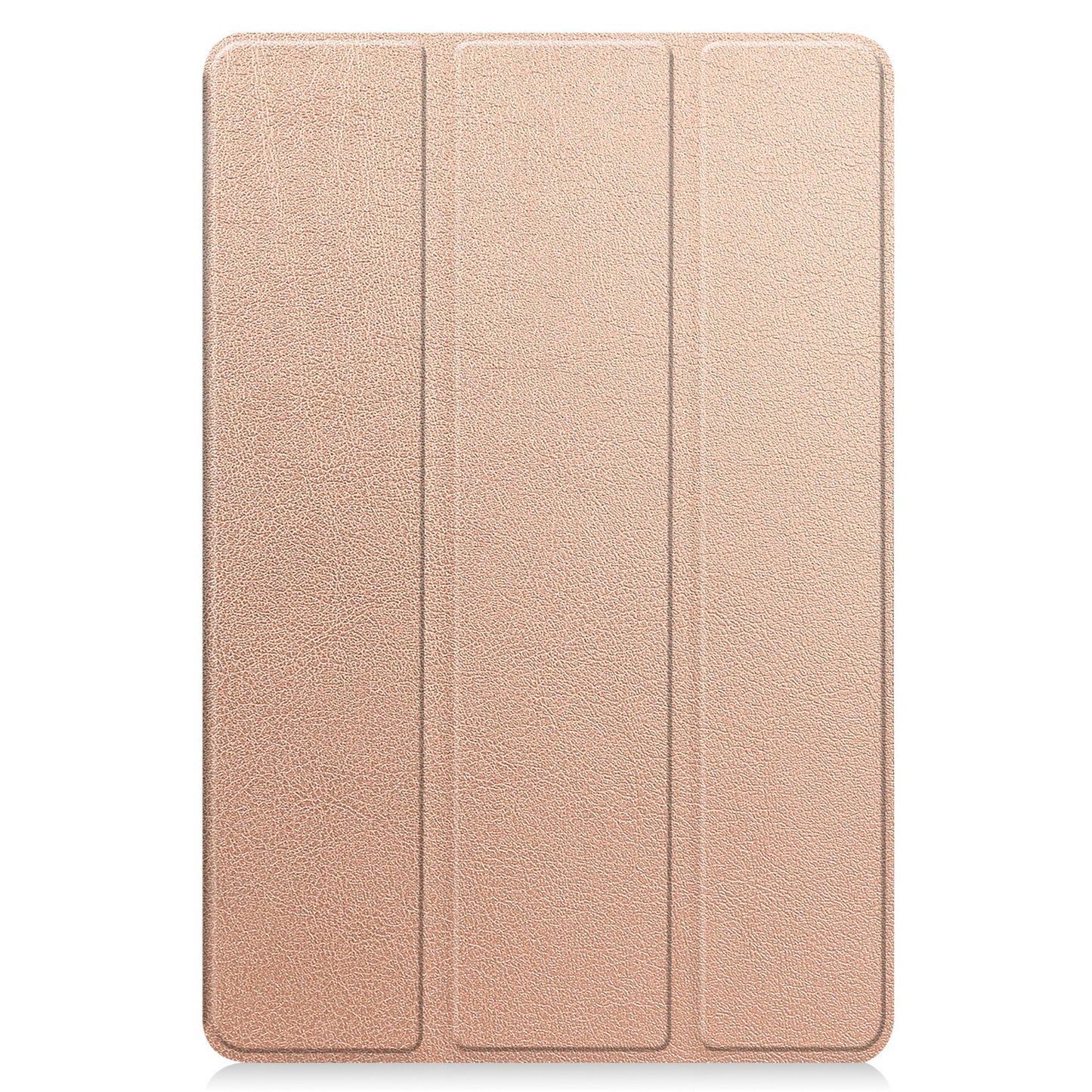 For Lenovo Tab M10 5G Tri-fold Stand Smart Cover PU Leather Auto Wake / Sleep Tablet Case