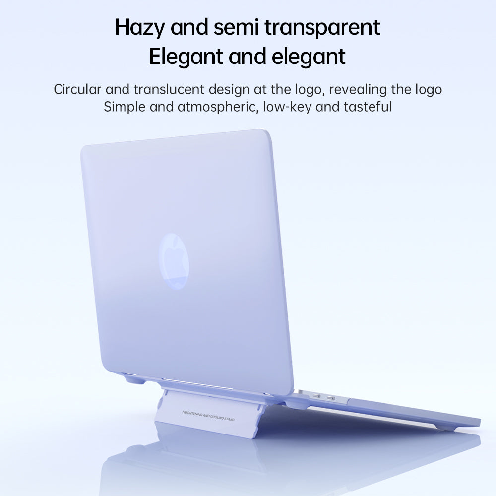 For MacBook Air 13 inch (2013-2017) A1466 / (2010-2012) A1369 Laptop Case Heat Dissipation Kickstand PC Cover