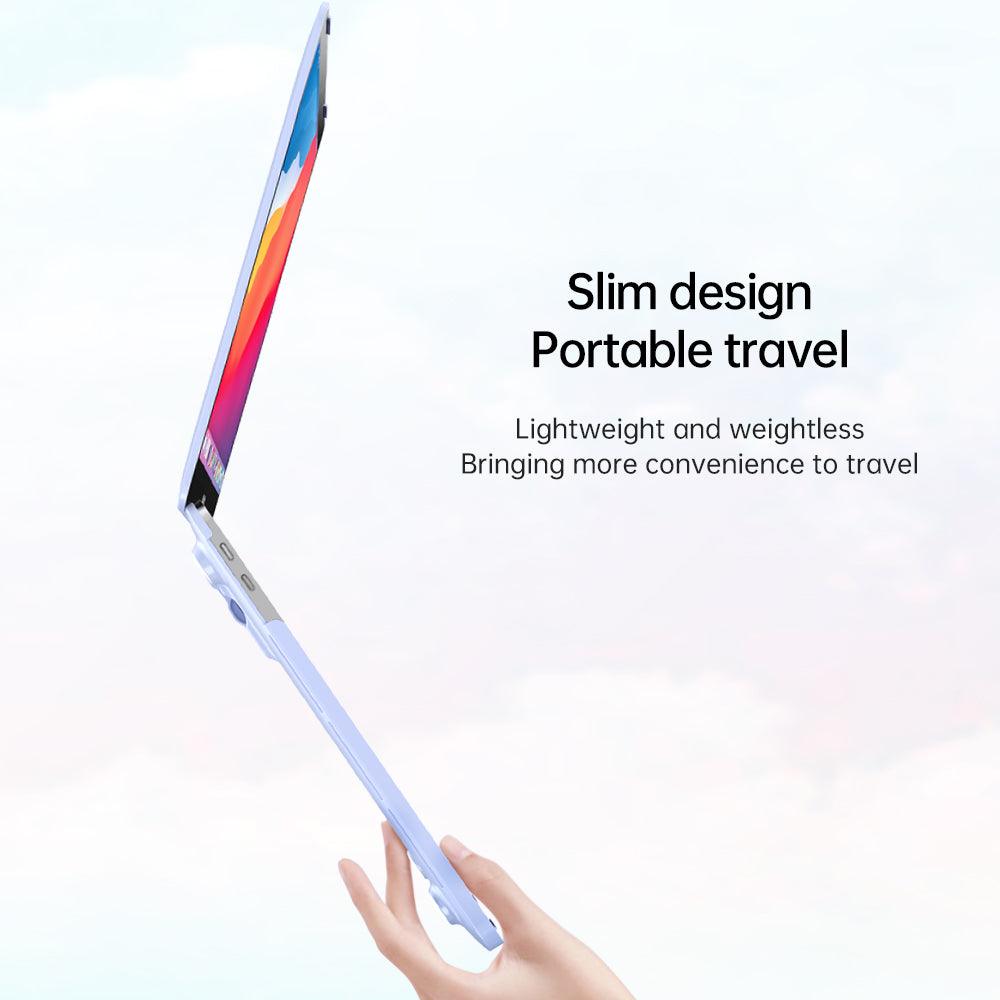 For MacBook Air 13 inch (2013-2017) A1466 / (2010-2012) A1369 Laptop Case Heat Dissipation Kickstand PC Cover