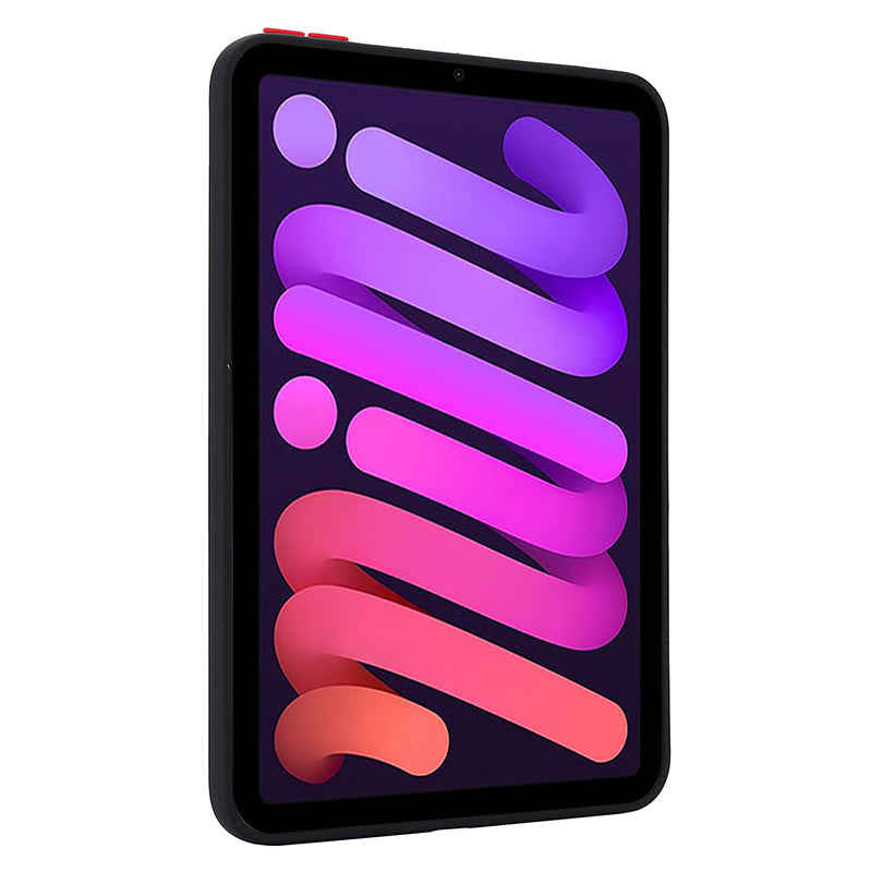 Skin-touch Pattern Printing Tablet Case for iPad mini (2021) , PC+TPU Anti-scratch Tablet Cover