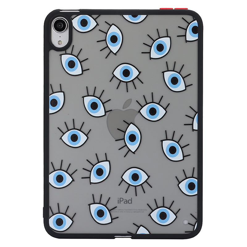 Skin-touch Pattern Printing Tablet Case for iPad mini (2021) , PC+TPU Anti-scratch Tablet Cover