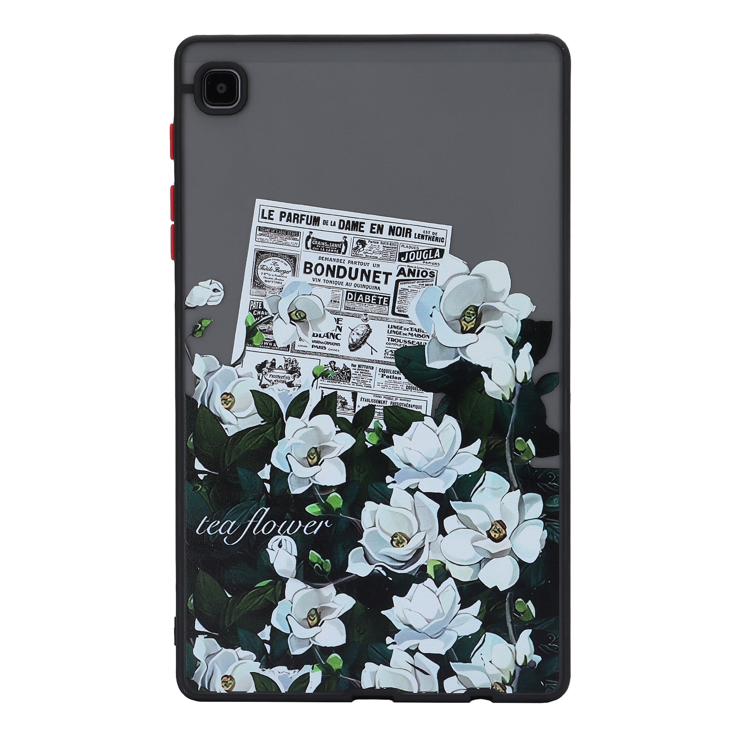 For Samsung Galaxy Tab A7 Lite 8.7-inch T225 T220 Tablet Case Skin-touch Pattern Printing PC+TPU Cover