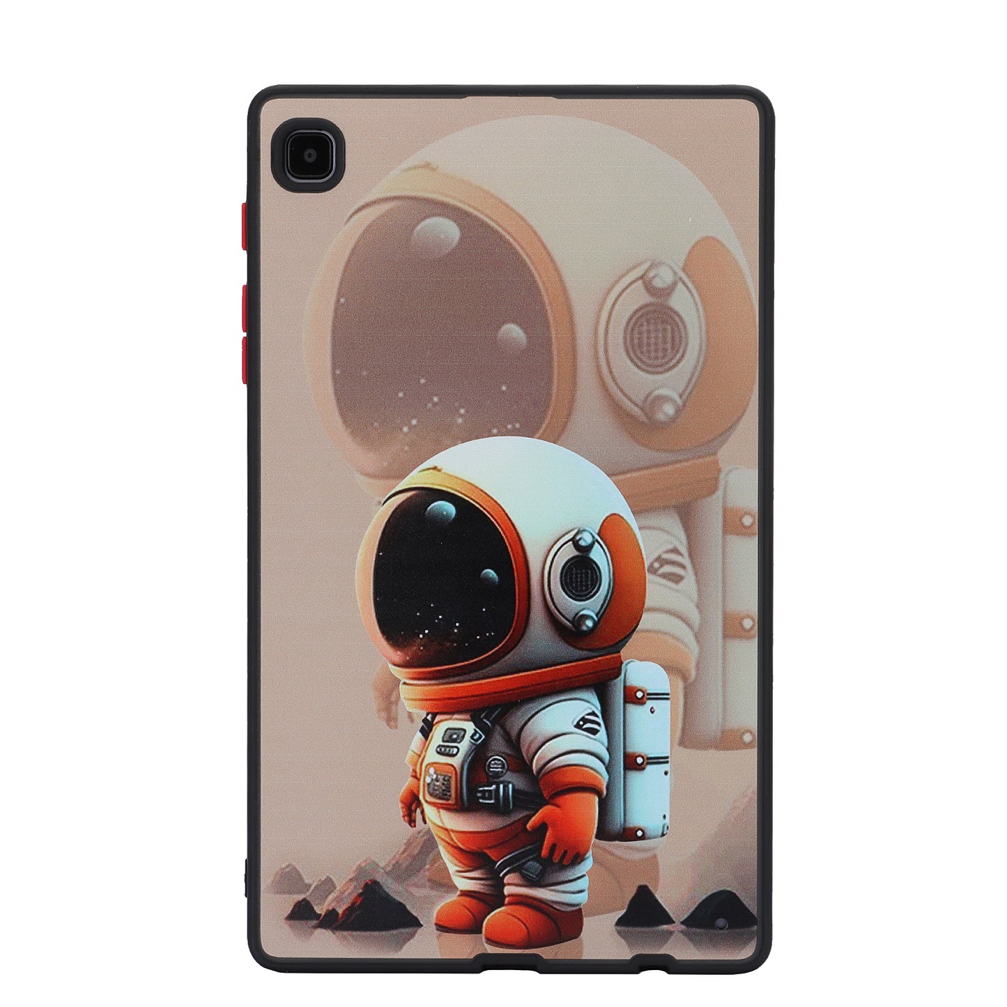 For Samsung Galaxy Tab A7 Lite 8.7-inch T225 T220 Tablet Case Skin-touch Pattern Printing PC+TPU Cover