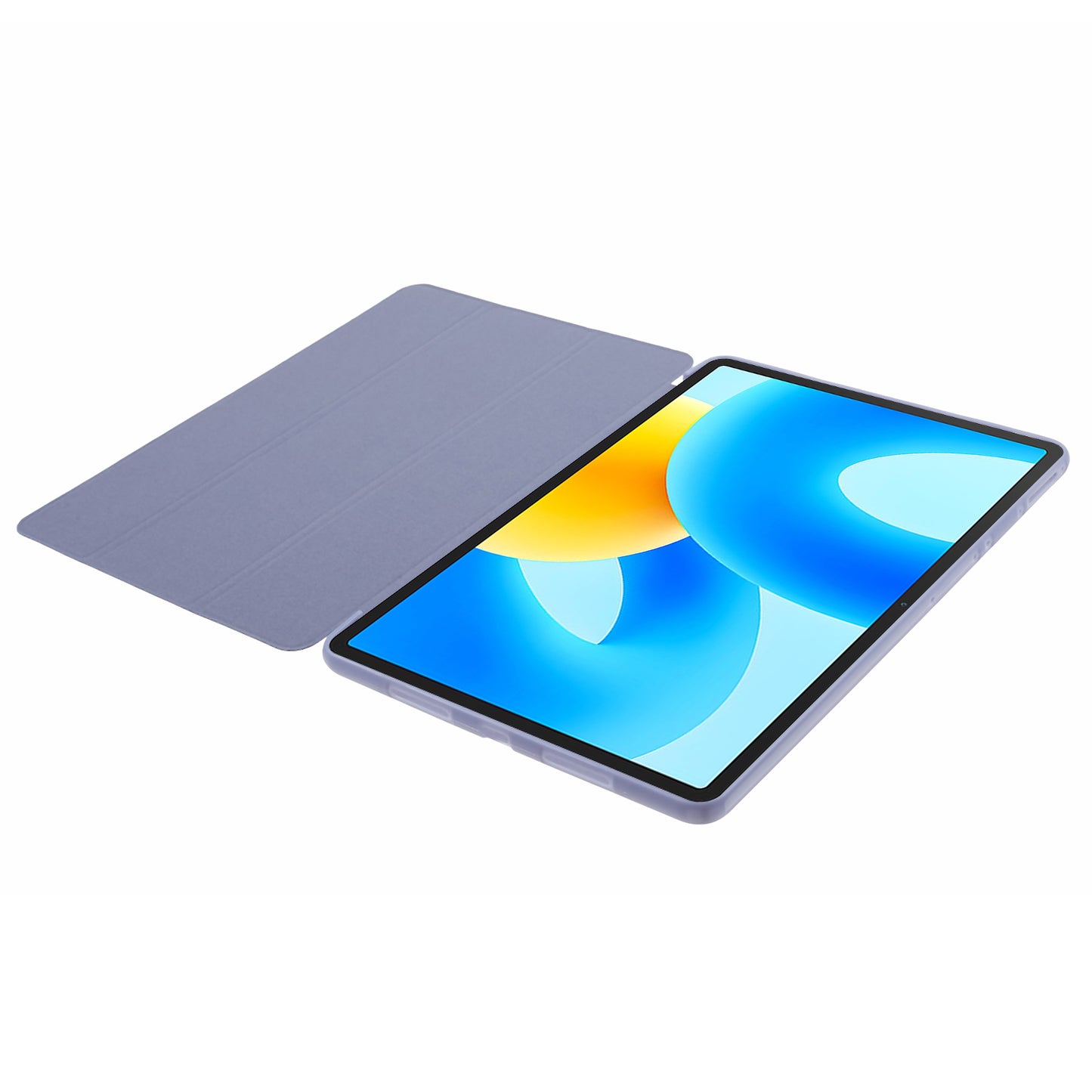 For Huawei MatePad 11.5 PU Leather + Silicone Shockproof Cover Anti-Drop Tri-Fold Stand Tablet Case