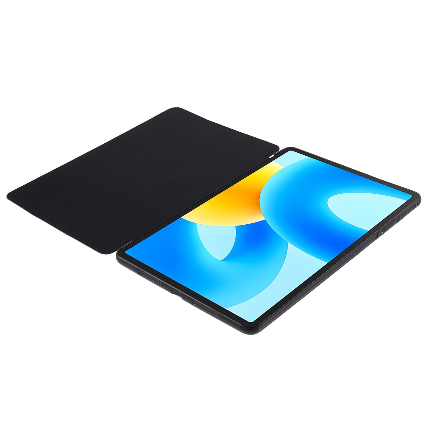 For Huawei MatePad 11.5 PU Leather + Silicone Shockproof Cover Anti-Drop Tri-Fold Stand Tablet Case