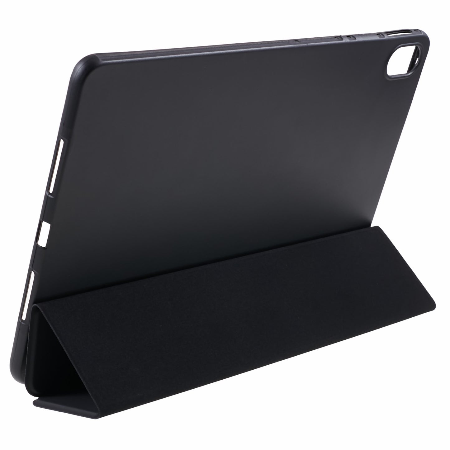 For Huawei MatePad 11.5 PU Leather + Silicone Shockproof Cover Anti-Drop Tri-Fold Stand Tablet Case