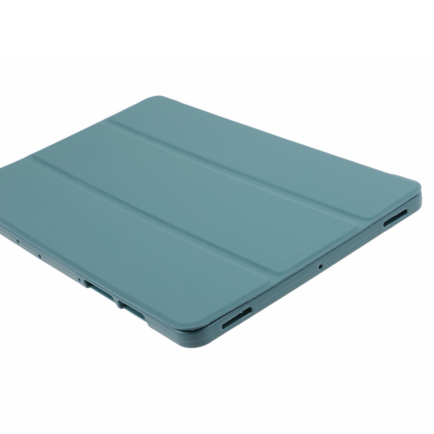 For Samsung Galaxy Tab S9 PU+Matte TPU Tablet Case Anti-Drop Protective Cover with Tri-Fold Stand