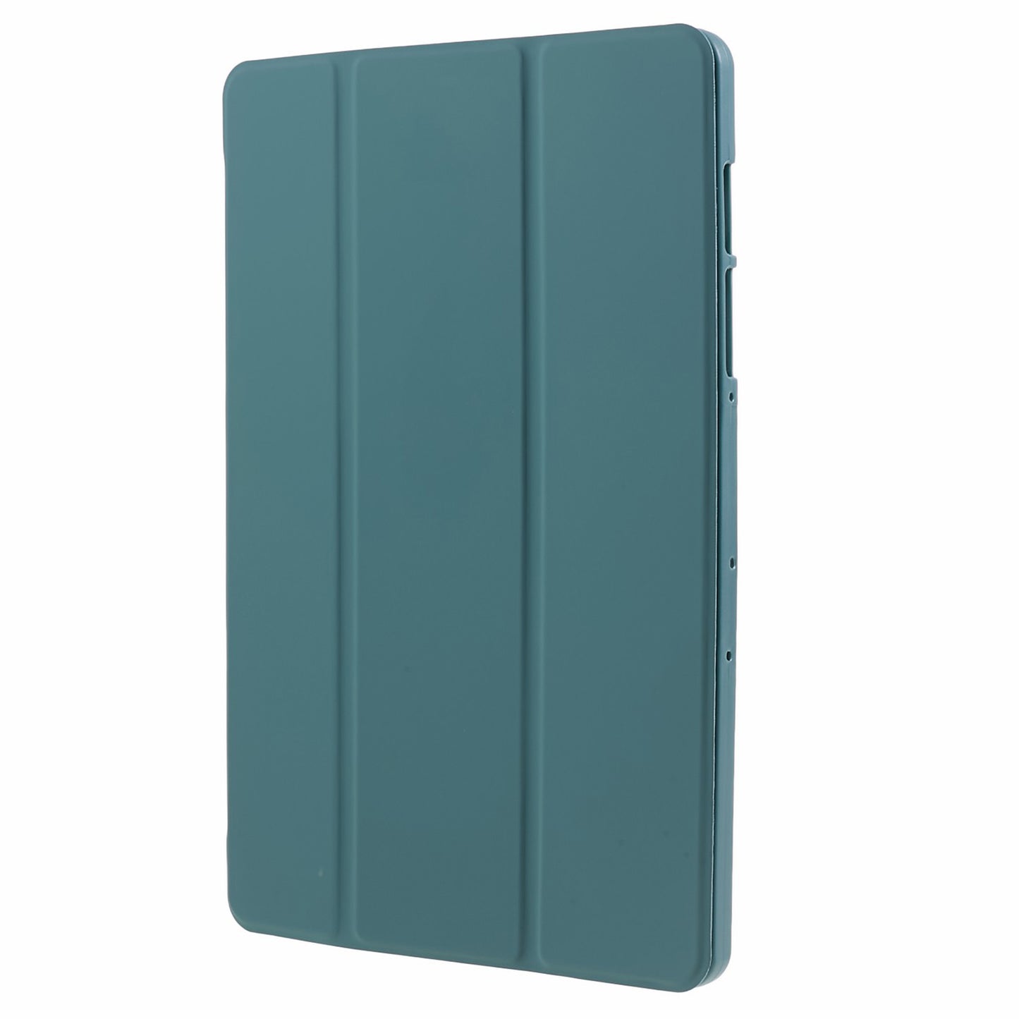 For Samsung Galaxy Tab S9 PU+Matte TPU Tablet Case Anti-Drop Protective Cover with Tri-Fold Stand