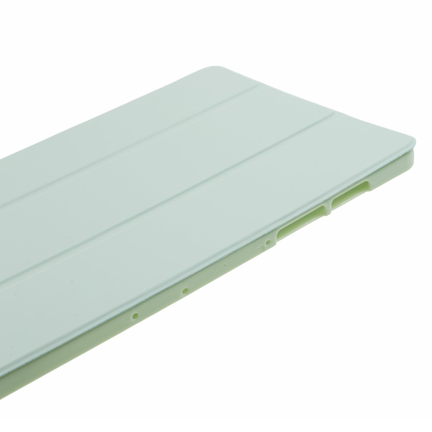 For Samsung Galaxy Tab S9 PU+Matte TPU Tablet Case Anti-Drop Protective Cover with Tri-Fold Stand