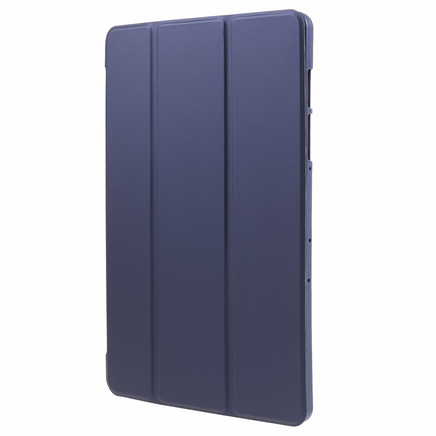 For Samsung Galaxy Tab S9 PU+Matte TPU Tablet Case Anti-Drop Protective Cover with Tri-Fold Stand
