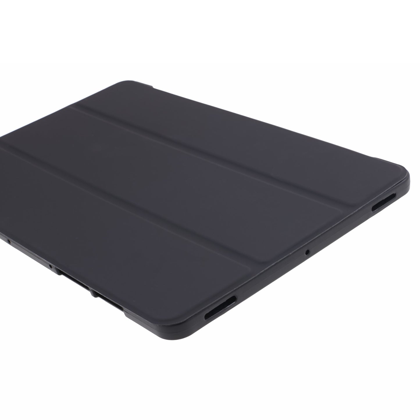 For Samsung Galaxy Tab S9 PU+Matte TPU Tablet Case Anti-Drop Protective Cover with Tri-Fold Stand