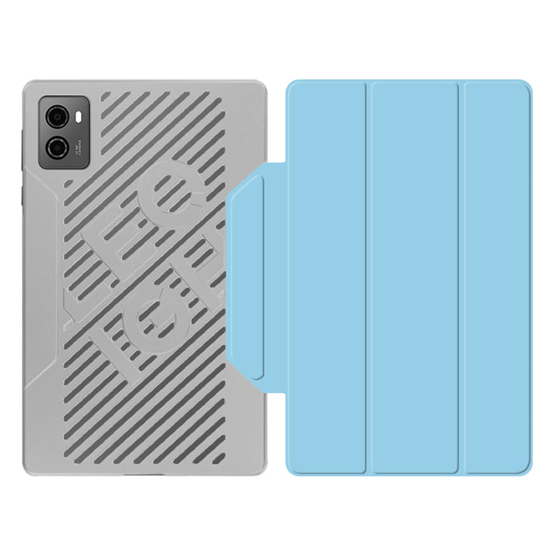 PU Leather Smart Case for Lenovo Legion Y700 , Trifold Stand Heat Dissipation Tablet Cover
