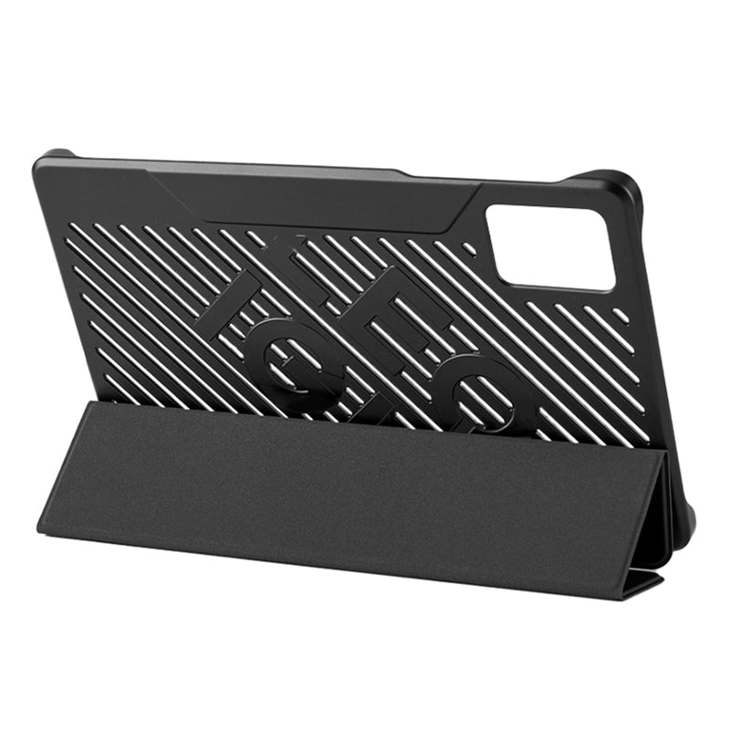 For Lenovo Legion Y700 Tri-Fold Stand Protective Tablet Case Magnetic Absorption PU Leather Cover