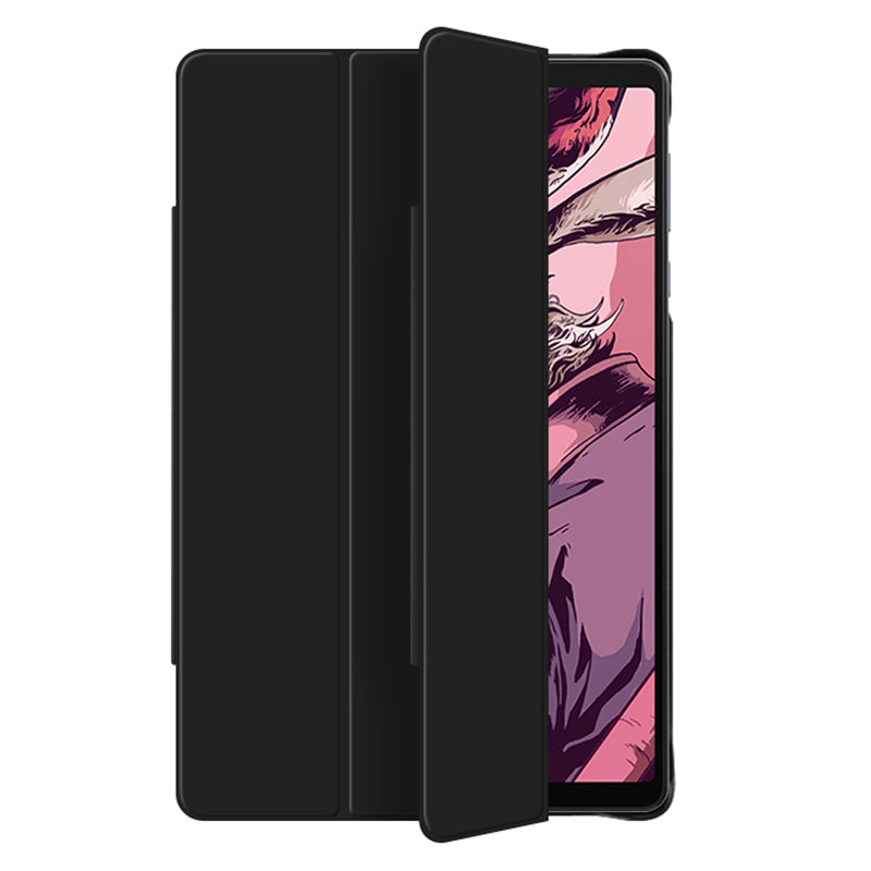 For Lenovo Legion Y700 Tri-Fold Stand Protective Tablet Case Magnetic Absorption PU Leather Cover
