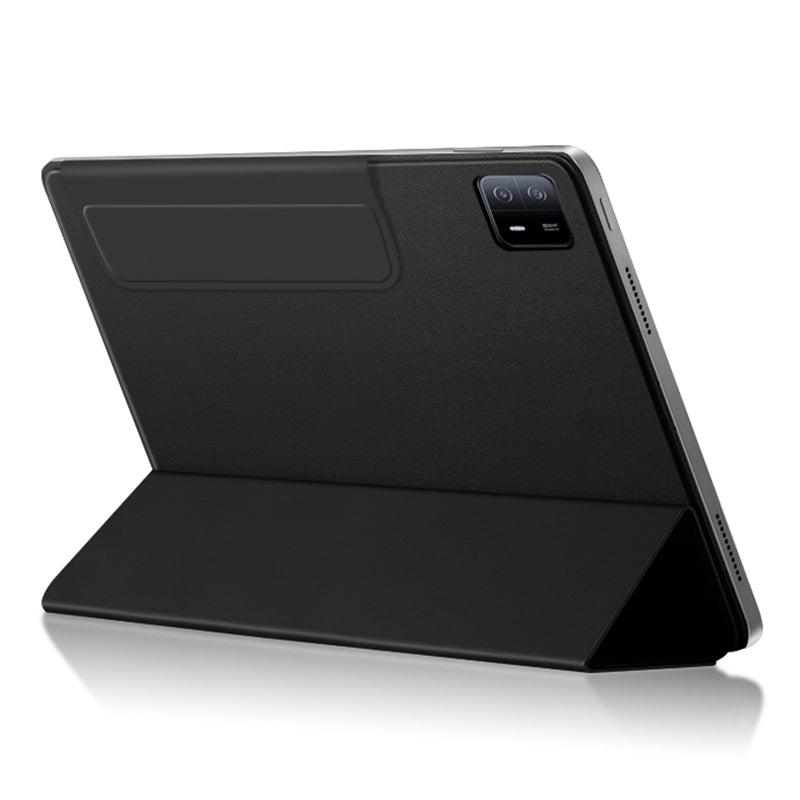 For Xiaomi Pad 6 Max 14 Tri-fold Stand PU Leather Magnetic Absorption Tablet Case Auto Sleep / Wake Cover
