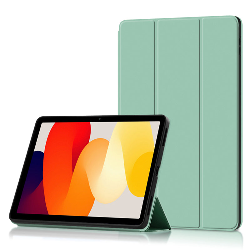Trifold Stand Case for Xiaomi Redmi Pad SE , Scratch Resistant PU Leather Protective Tablet Cover