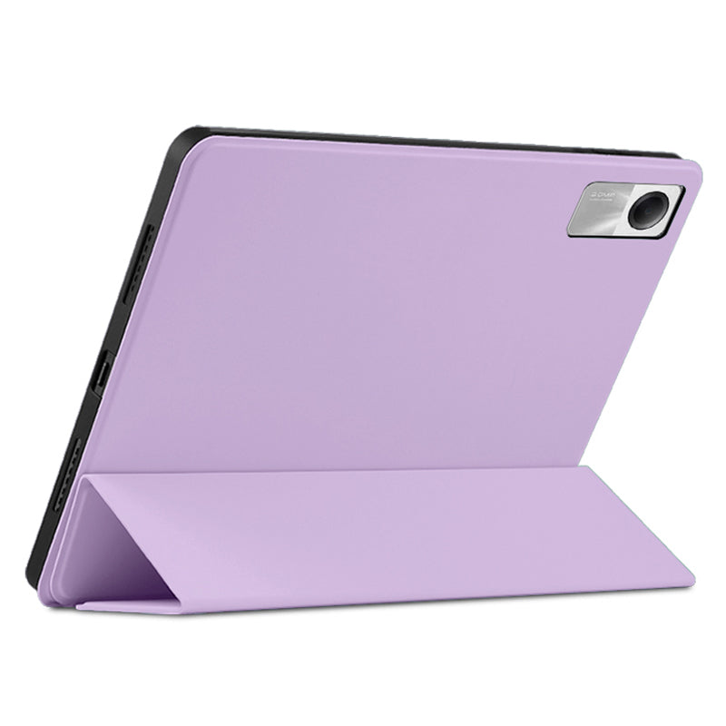 Trifold Stand Case for Xiaomi Redmi Pad SE , Scratch Resistant PU Leather Protective Tablet Cover