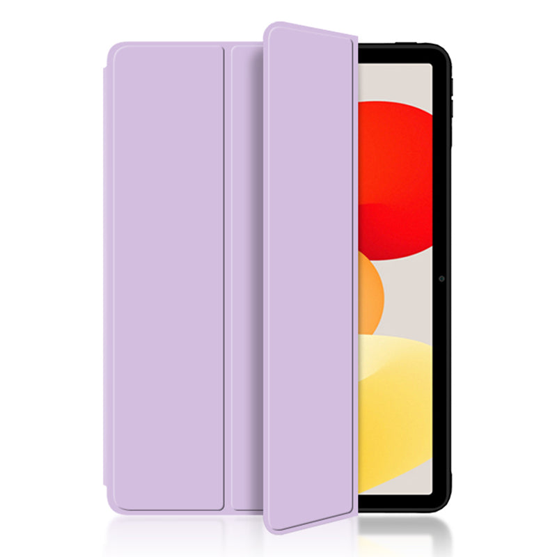 Trifold Stand Case for Xiaomi Redmi Pad SE , Scratch Resistant PU Leather Protective Tablet Cover
