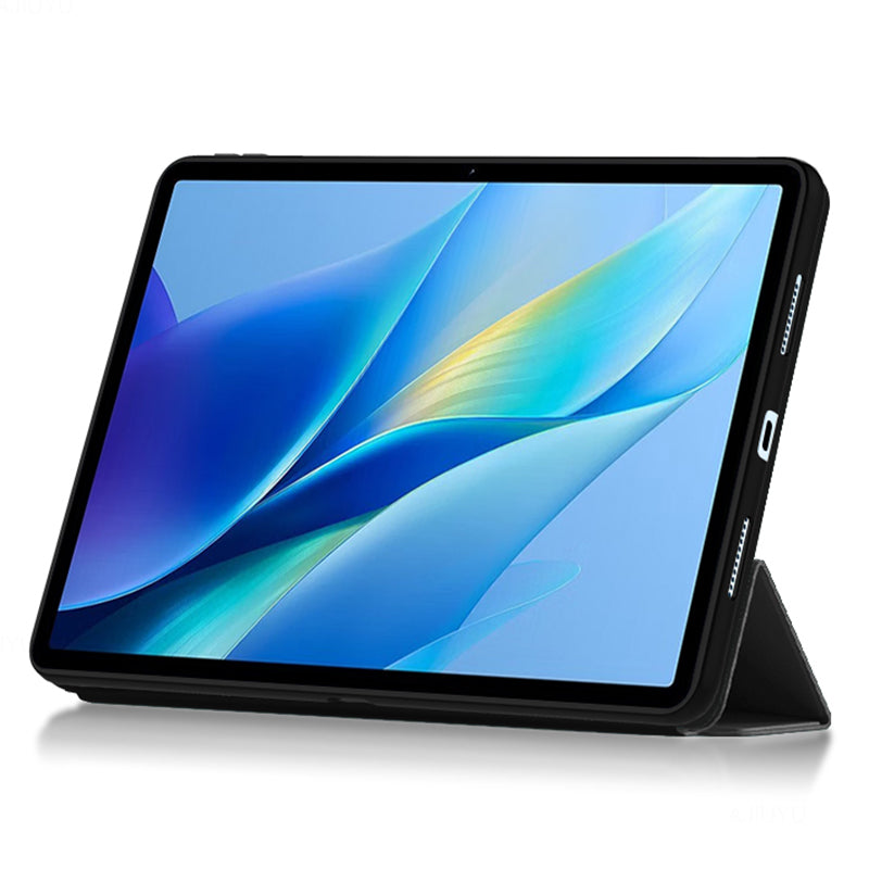 Trifold Stand Case for vivo Pad Air , Drop Proof PU Leather Protective Tablet Cover
