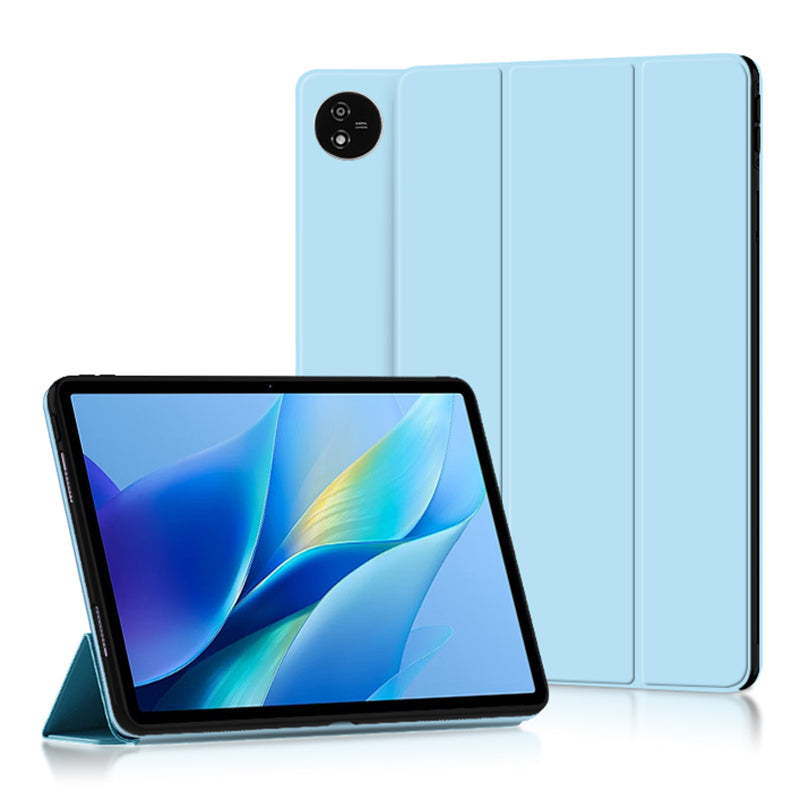 Trifold Stand Case for vivo Pad Air , Drop Proof PU Leather Protective Tablet Cover