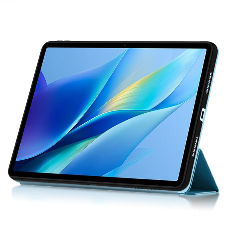 Trifold Stand Case for vivo Pad Air , Drop Proof PU Leather Protective Tablet Cover
