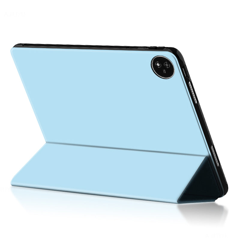 Trifold Stand Case for vivo Pad Air , Drop Proof PU Leather Protective Tablet Cover