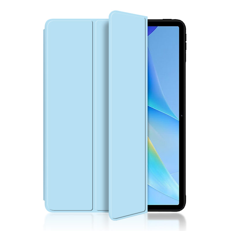 Trifold Stand Case for vivo Pad Air , Drop Proof PU Leather Protective Tablet Cover