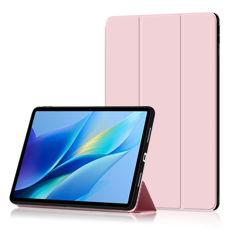 Trifold Stand Case for vivo Pad Air , Drop Proof PU Leather Protective Tablet Cover
